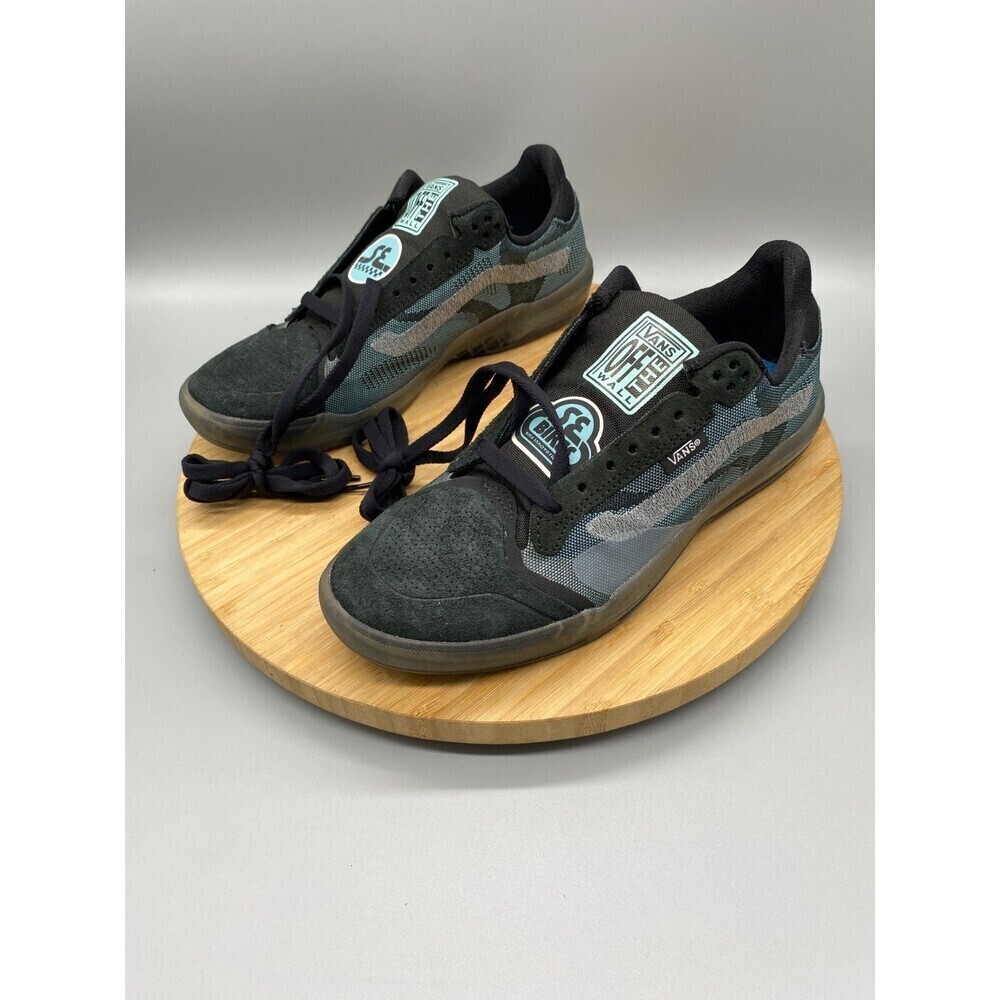 Vans Shoes Womens 8.5 Black EVDNT Ultimate Waffle Skateboarding Sneakers Mens 7 - Picture 6 of 14
